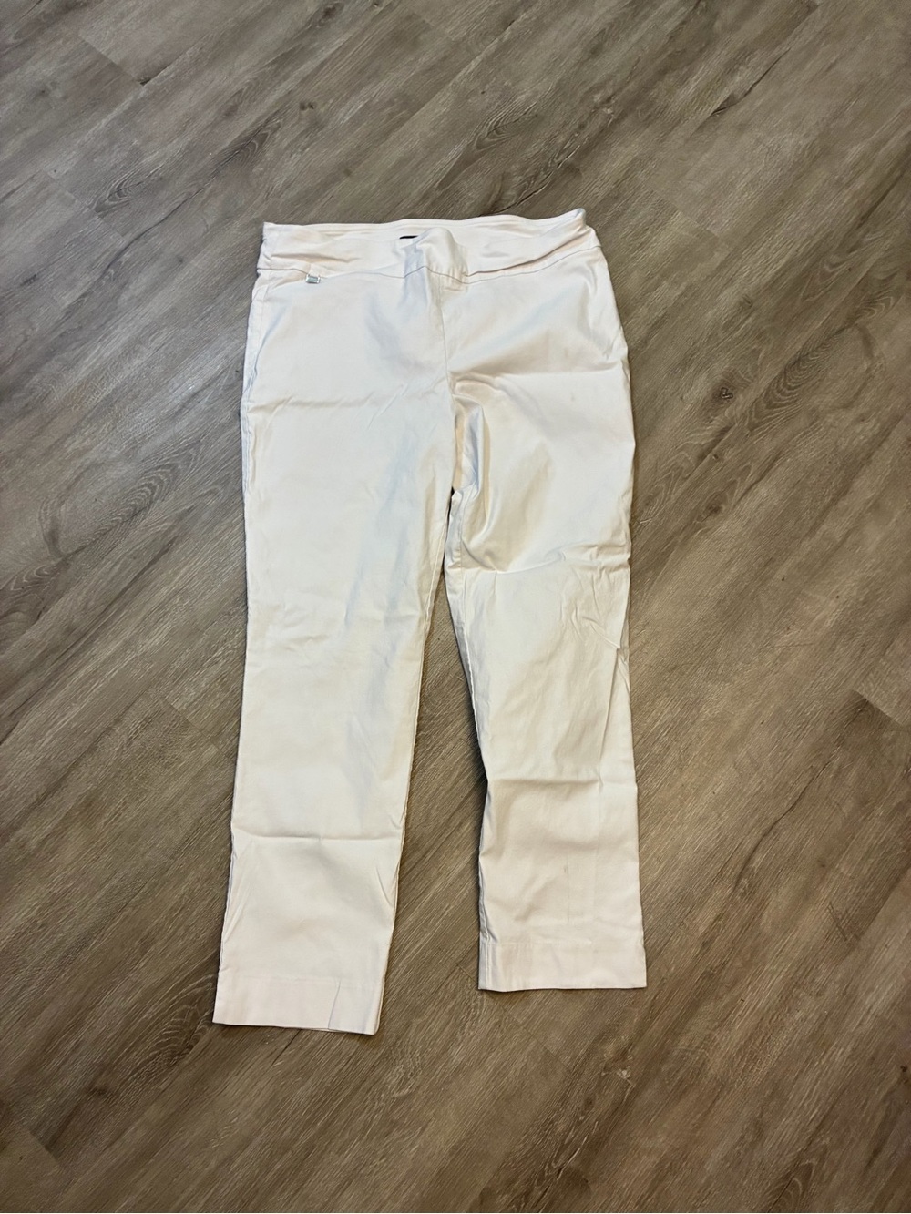 Counterparts Women's White Straight-Leg Trousers